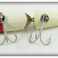 Creek Chub White And Red Jointed Snook Pikie In Box 5502