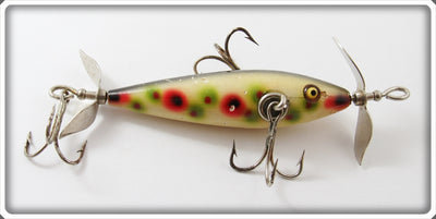 Vintage Pflueger Spotted Neverfail Minnow Lure
