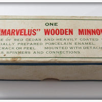 Pflueger Spotted Marvelus Minnow In Correct Box