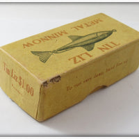 Arbogast Tin Liz Walleye Minnow In Box