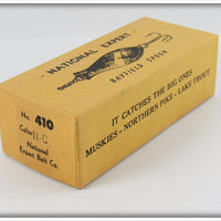 National Expert Bait Co Nickel & Copper Bayfield Spoon In Box