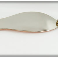 National Expert Bait Co Nickel & Copper Bayfield Spoon In Box