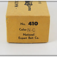 National Expert Bait Co Nickel & Copper Bayfield Spoon In Box