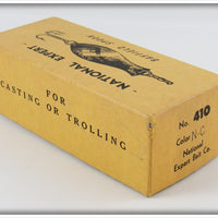 National Expert Bait Co Nickel & Copper Bayfield Spoon In Box