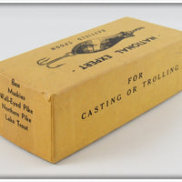 National Expert Bait Co Nickel & Copper Bayfield Spoon In Box