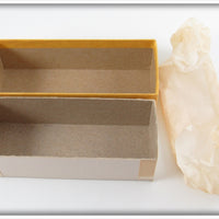 National Expert Bait Co Red, White & Brass Musk-E Flash In Box