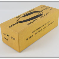 National Expert Bait Co Red, White & Brass Musk-E Flash In Box