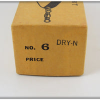 National Expert Bait Co Dotted Red, Yellow & Nickel Musk-E Flash In Box