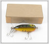 Heddon Bullfrog Tiny Torpedo In Brown Cardboard Research Box