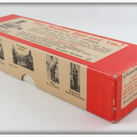 Heddon Red Head White Early Giant Jointed Vamp In Box