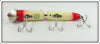 Heddon Red Head White Early Giant Jointed Vamp In Box