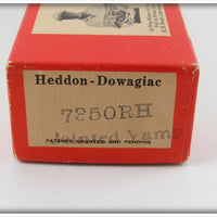 Heddon Red Head White Early Giant Jointed Vamp In Box