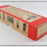 Heddon Red Head White Early Giant Jointed Vamp In Box