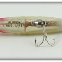 Heddon White & Red Dying Quiver In Brown Cardboard Research Box 9200-I