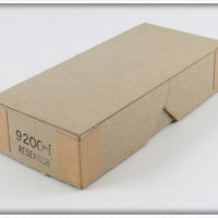 Heddon White & Red Dying Quiver In Brown Cardboard Research Box 9200-I