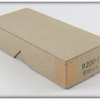 Heddon White & Red Dying Quiver In Brown Cardboard Research Box 9200-I