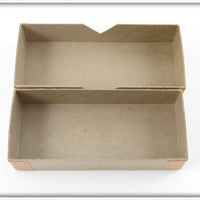 Heddon Green Shad Dying Quiver In Brown Cardboard Research Box 9200-I