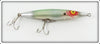 Heddon Green Shad Dying Quiver In Brown Cardboard Research Box 9200-I