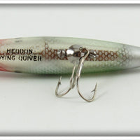 Heddon Green Shad Dying Quiver In Brown Cardboard Research Box 9200-I