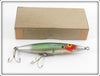 Vintage Heddon Green Shad Dying Quiver In Brown Cardboard Research Box