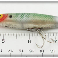 Heddon Green Shad Dying Quiver In Brown Cardboard Research Box 9200-I