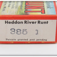 Heddon Shad Sonic In River Runt Research Box Stamped 385-1