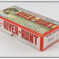 Heddon Shad Sonic In River Runt Research Box Stamped 385-1