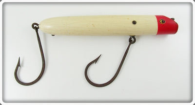 Vintage South Bend Red Head White Tarp Oreno Lure 979 RH