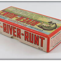 Heddon Yellow Sonic In River Runt Research Box Stamped 385-1