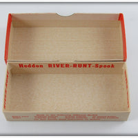 Heddon Yellow Sonic In River Runt Research Box Stamped 385-1