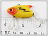 Heddon Yellow Sonic In River Runt Research Box Stamped 385-1