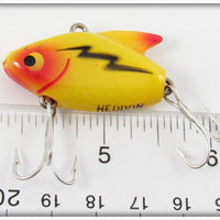 Heddon Yellow Sonic In River Runt Research Box Stamped 385-1