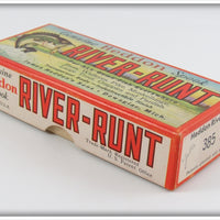 Heddon Yellow Sonic In River Runt Research Box Stamped 385-1