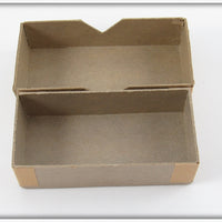 Heddon Yellow Shore Tiny Torpedo In Brown Cardboard Research Box