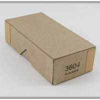 Heddon Yellow Shore Tiny Torpedo In Brown Cardboard Research Box