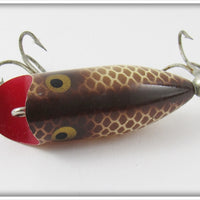 Heddon Brown Scale Tiny Lucky 13