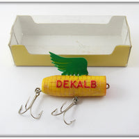 Vintage Fred Arbogast Dekalb Corn Cob Lure In Box