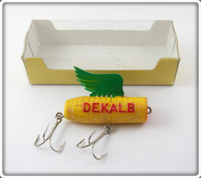 Vintage Fred Arbogast Dekalb Corn Cob Lure In Box