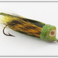 Vintage Francis Fly Co Green Grasshopper Lure
