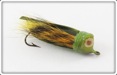 Vintage Francis Fly Co Green Grasshopper Lure