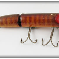 Vintage Heddon Natural Scale Jointed Vamp Lure 7309R 