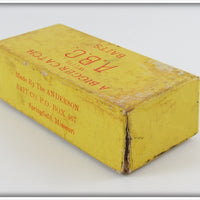 The Anderson Bait Co Rainbo Wiggler In A.B.C. Baits Box