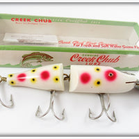 Creek Chub Strawberry Jointed Striper Pikie In Box 6843 W