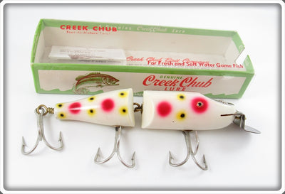 Creek Chub Strawberry Jointed Striper Pikie In Box 6843 W