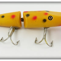 Creek Chub Yellow Spotted Deep Diving Jointed Pikie Lure 2614 Special