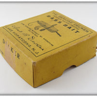 Ans B Decker White Red Head Bass Bait In Box