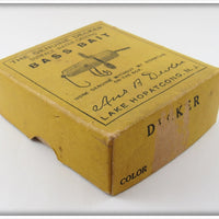 Ans B Decker White Red Head Bass Bait In Box