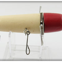 Ans B Decker White Red Head Bass Bait In Box