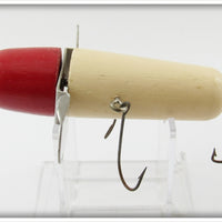 Ans B Decker White Red Head Bass Bait In Box