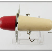 Ans B Decker White Red Head Bass Bait In Box